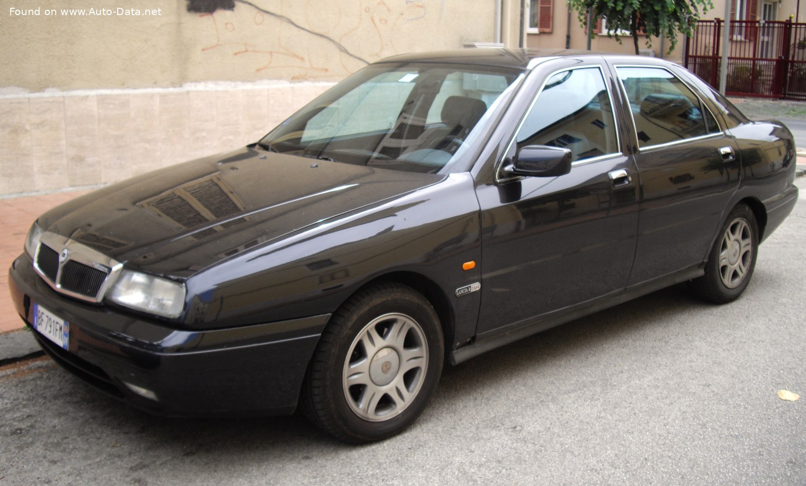 1996 Lancia Kappa (838) 20V (155 Hp) | Technical specs, data, consumption, Dimensions