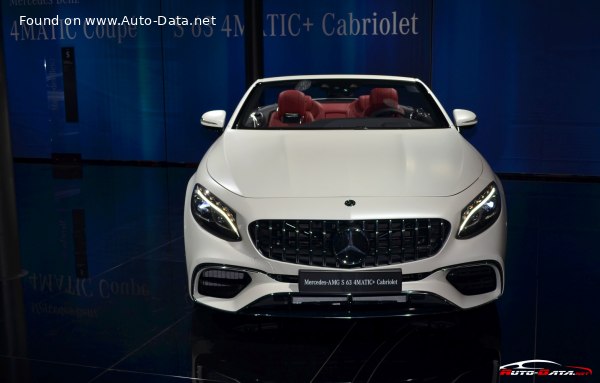 2017 Mercedes-Benz Klasa S Kabriolet (A217, facelift 2017) - Fotografia 1