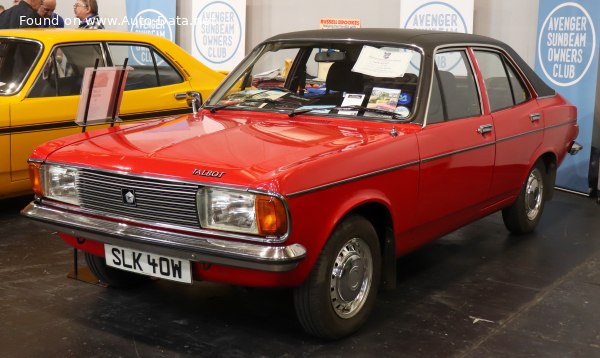 1979 Talbot Avenger - Fotografia 1