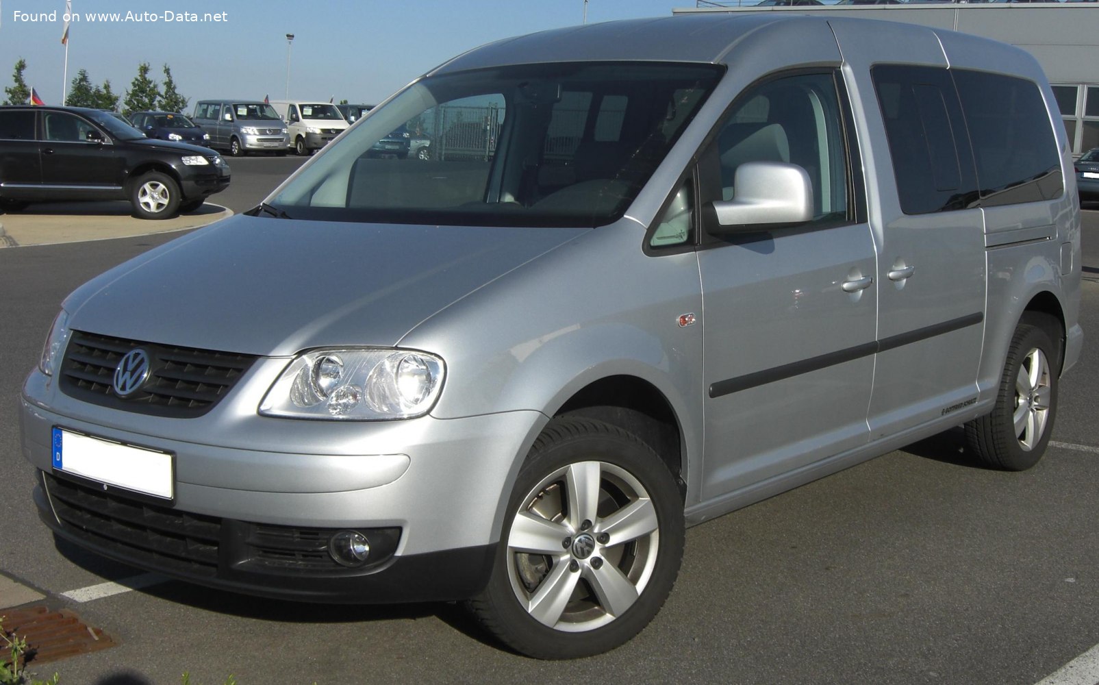 verzending krab in het geheim 2007 Volkswagen Caddy Maxi Life III 1.6i (102 Hp) | Technical specs, data,  fuel consumption, Dimensions