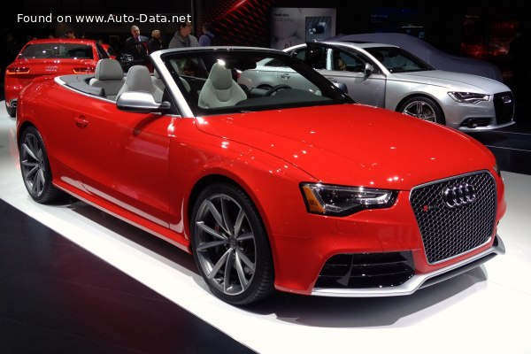 2013 Audi RS 5 Cabriolet (8T, facelift 2013) - Фото 1