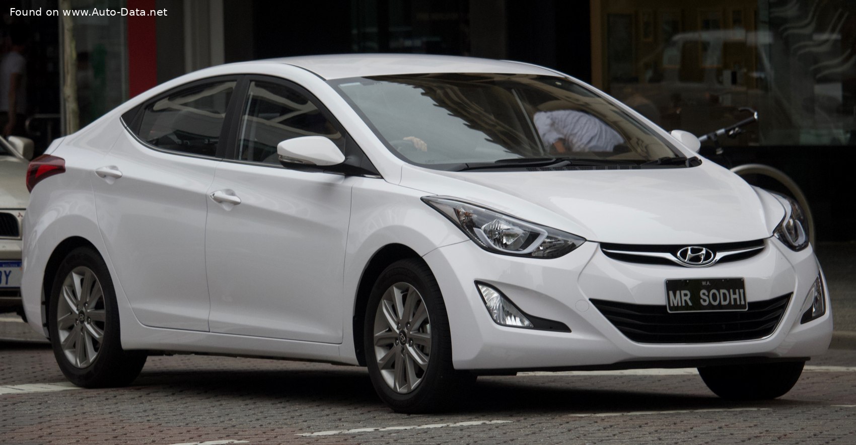 2014 Hyundai Elantra V (facelift 2013) Dane techniczne