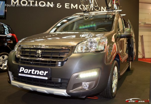 2015 Peugeot Partner II Tepee (Phase III, 2015) - Fotografie 1