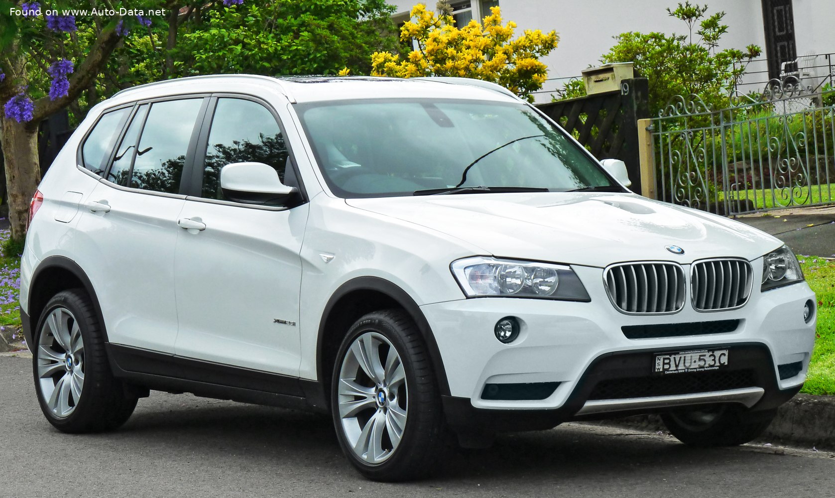 2011 BMW X3 (F25) 30d (258 PS) xDrive Steptronic  Technische Daten,  Verbrauch, Spezifikationen, Maße