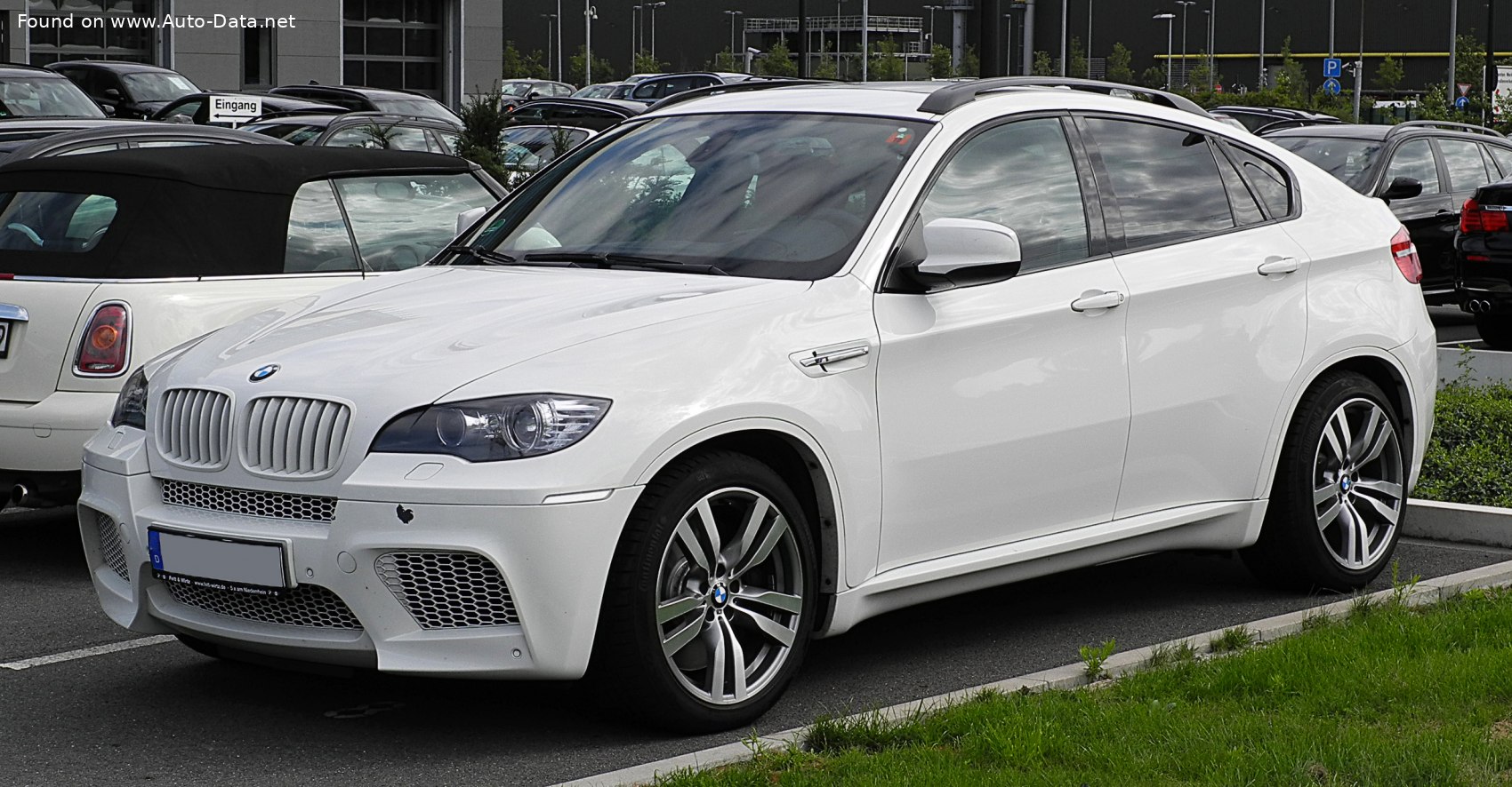 2009 BMW X6 M (E71) 4.4 V8 (555 Hp) Steptronic  Technical specs, data,  fuel consumption, Dimensions