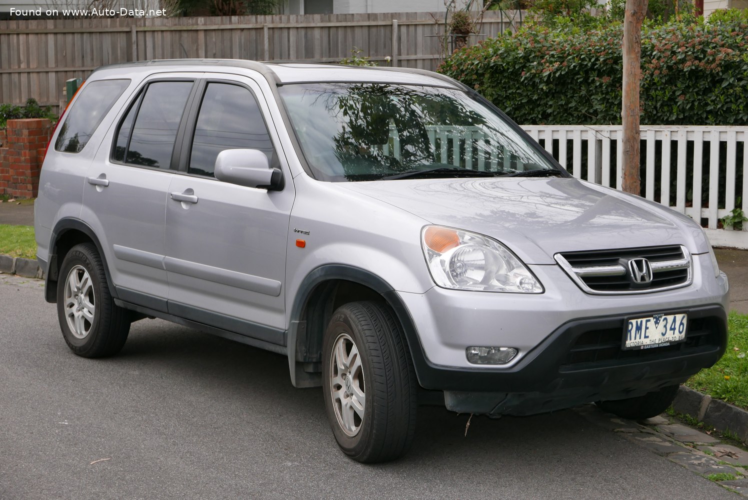 2002 Honda CRV II 2.4 i 16V LX (162 CV) Ficha técnica y