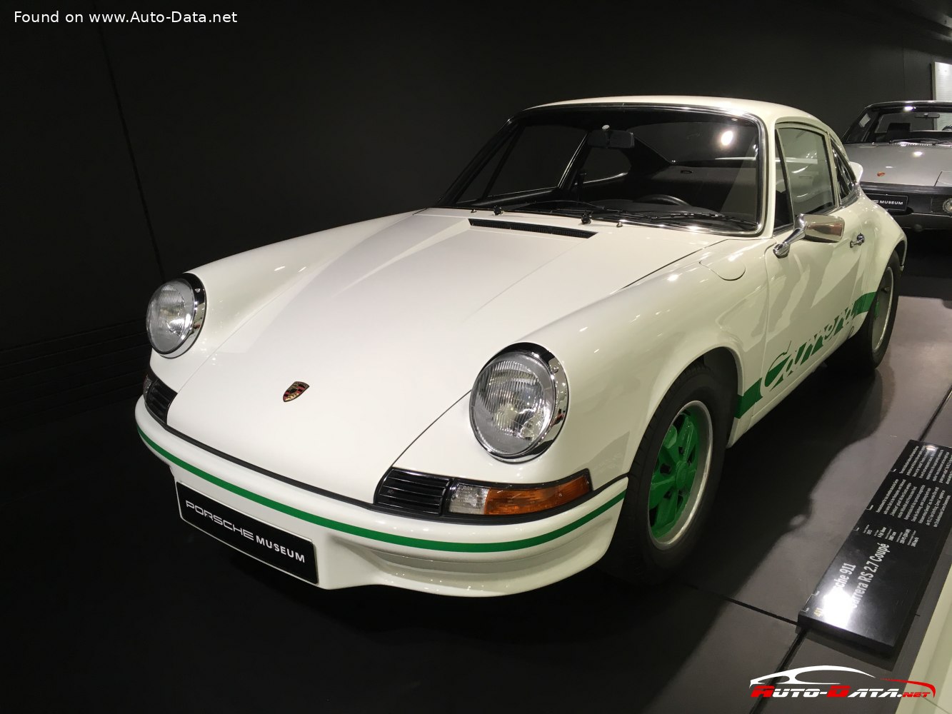 1972 Porsche 911 Coupe (F) Carrera RS  (210 Hp) | Technical specs, data,  fuel consumption, Dimensions