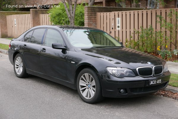 2005 BMW Seria 7 (E65, facelift 2005) - Fotografie 1