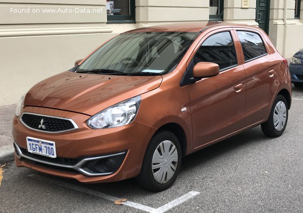 2017 Mitsubishi Mirage VI Hatchback (facelift 2017) - Bilde 1