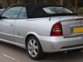 2002 Vauxhall Astra Mk IV Convertible - Dane techniczne, Zużycie paliwa, Wymiary