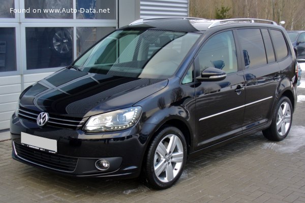 2010 Volkswagen Touran I (facelift 2010) - Снимка 1