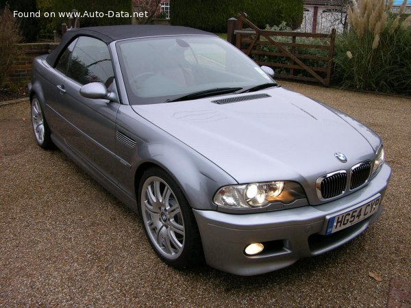 2001 BMW M3 Cabriolet (E46) - Fotografie 1