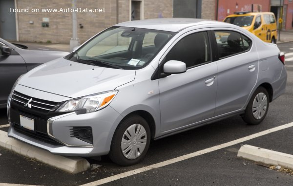 2020 Mitsubishi Mirage G4 (A10, facelift 2019) - Bilde 1