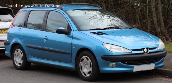 2002 Peugeot 206 SW - Fotografie 1