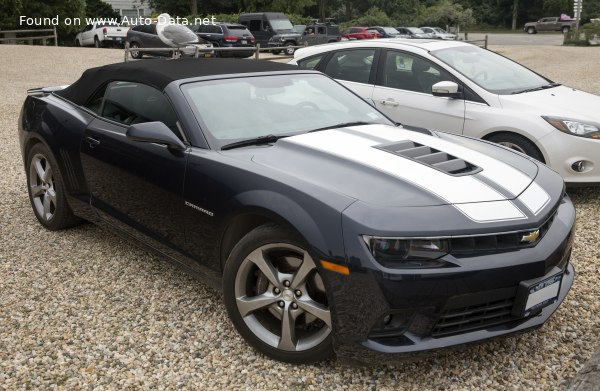 2014 Chevrolet Camaro V (facelift 2013) Convertible - Фото 1