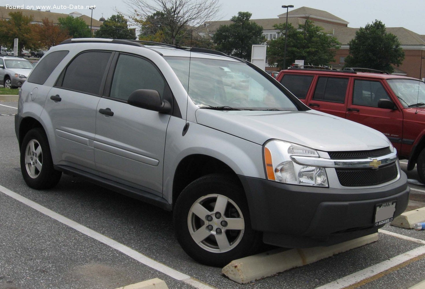 2005 Chevrolet Equinox 3.4 I V6 (185 Hp) Awd Automatic | Technical Specs, Data, Fuel Consumption, Dimensions