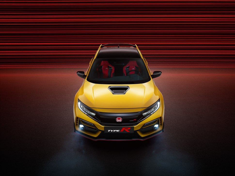 Honda Civic Type R Limited Edition 2021 in Phoenix Yellow