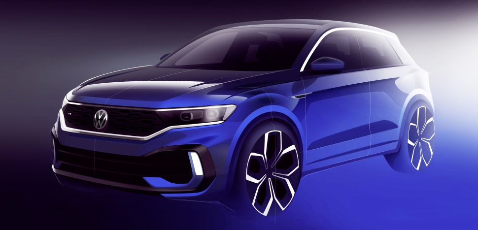 Volkswagen T-Roc R version concept teaser image