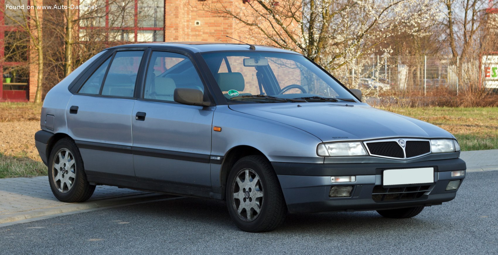 1993 Lancia Delta II (836) 1.6 i.e. (75 Hp)