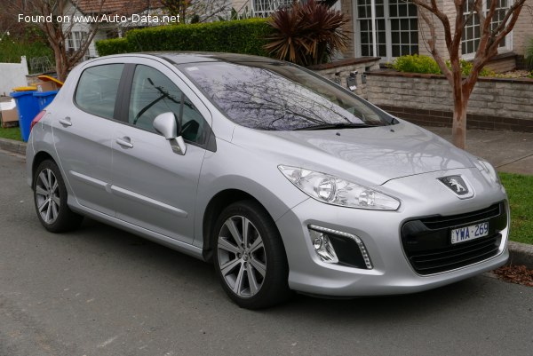 2011 Peugeot 308 I (Phase II, 2011) - εικόνα 1