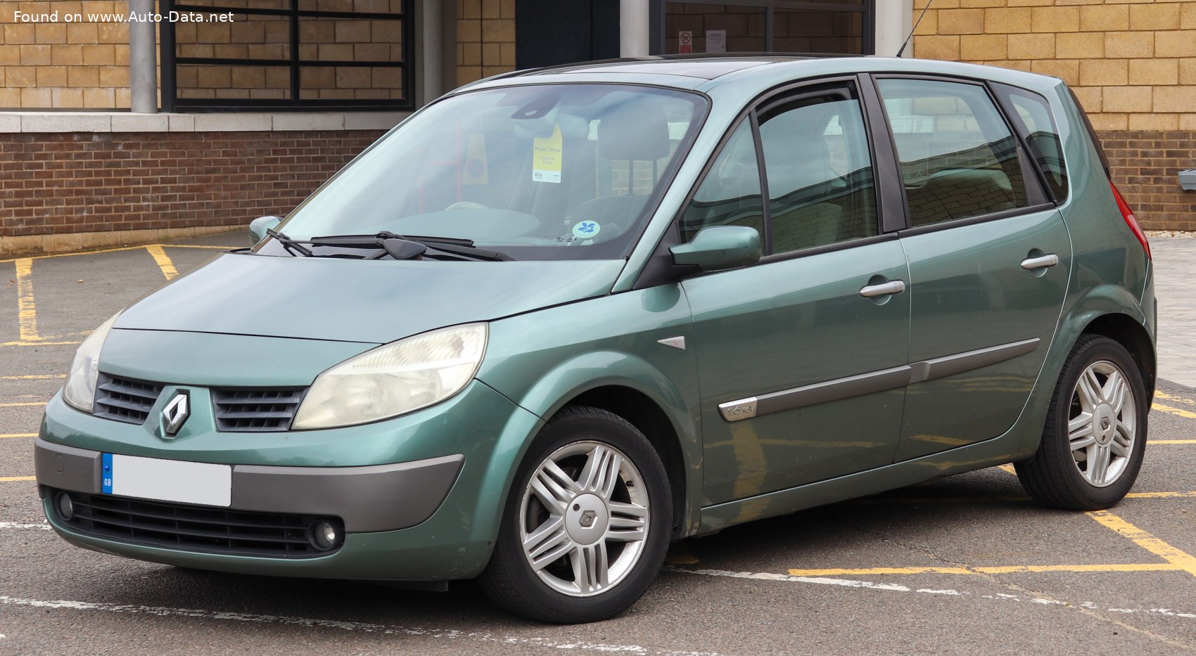 2003 Renault Scenic II (Phase I) 1.9 dCi (120 Hp)