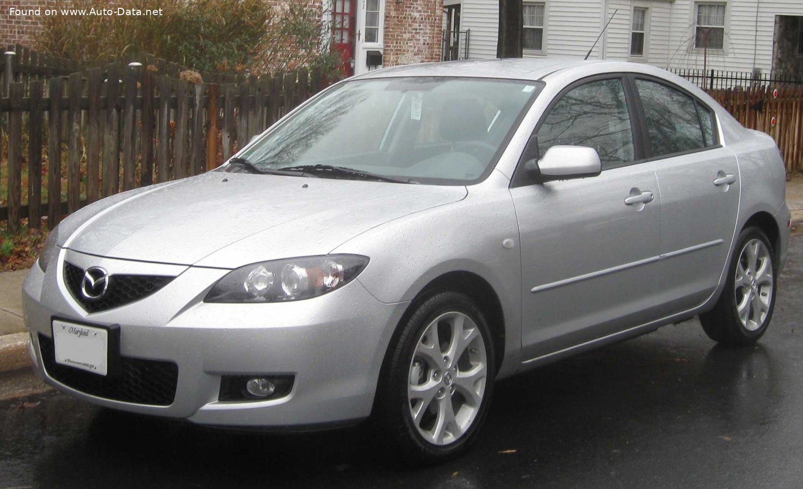 2006 Mazda 3 I Sedan (BK, facelift 2006) 2.0i (150 Hp)