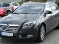 2010 Opel Insignia Sports Tourer (A) - Технически характеристики, Разход на гориво, Размери
