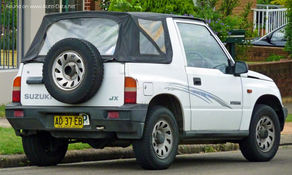1989 Suzuki Vitara Cabrio (ET,TA) - Fotoğraf 1