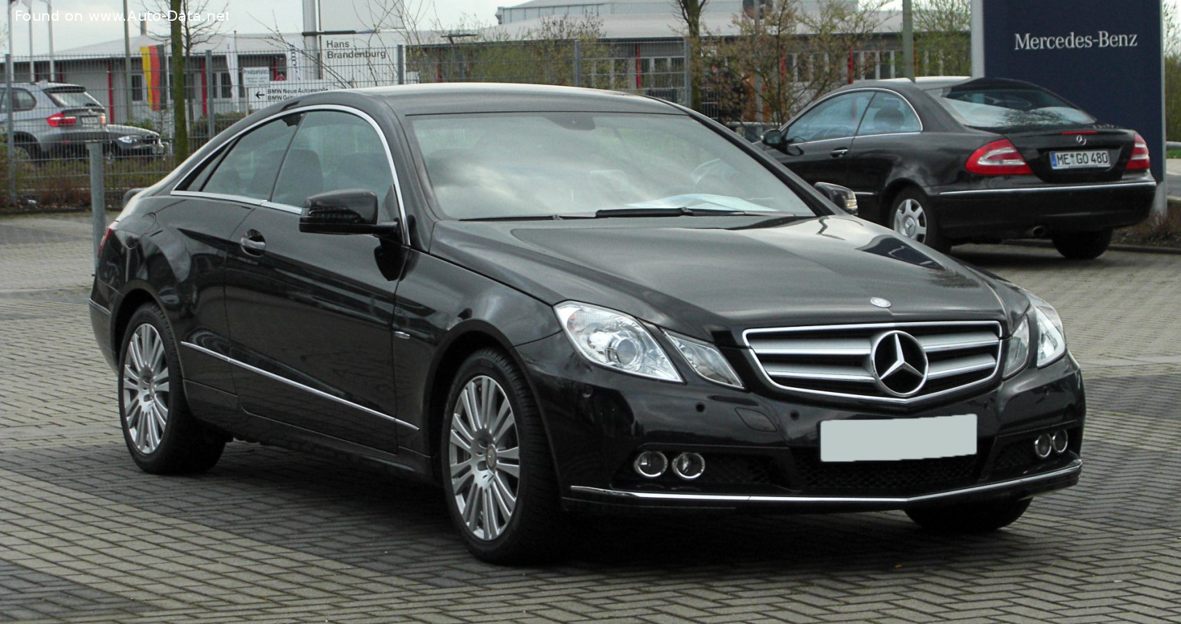 onderschrift bossen Trots 2009 Mercedes-Benz E-class Coupe (C207) E 250 CGI BlueEFFICIENCY (204 Hp)  5G-TRONIC | Technical specs, data, fuel consumption, Dimensions