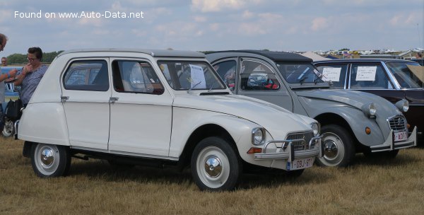1967 Citroen Dyane I Phase I 0 4 21 Hp Technical Specs Data Fuel Consumption Dimensions