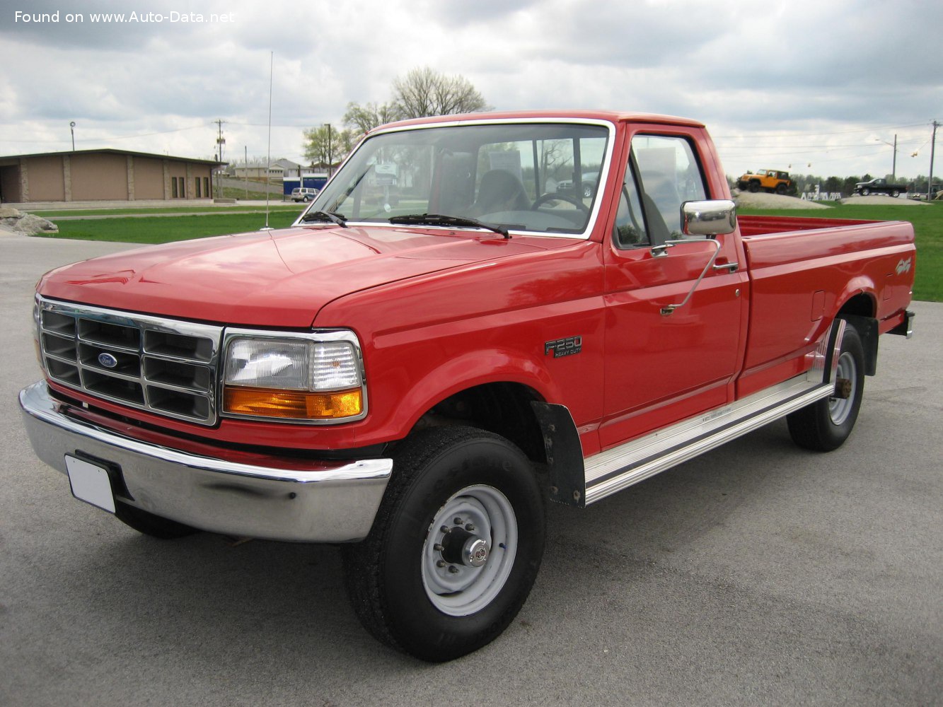 1992 Ford F-Series F-250 IX Regular Cab | Ficha técnica, Consumo, Medidas