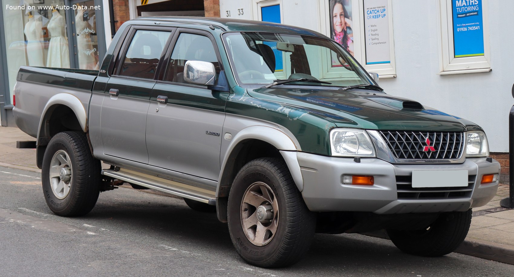 1996 Mitsubishi L200 III Double Cab 2.5 TD (100 Hp) 4WD