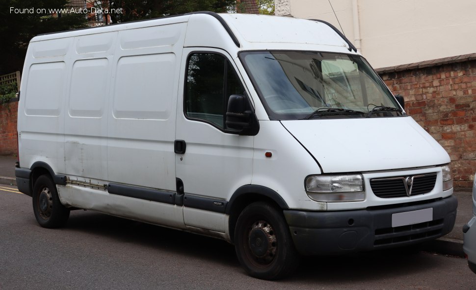 2003 Vauxhall Movano LWB (facelift 2003) - Снимка 1