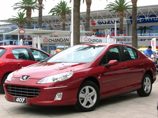 2009 Peugeot 407 (Phase II, 2008) - Fotografie 1