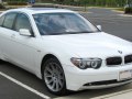 2001 BMW 7 Серии (E65) - Технические характеристики, Расход топлива, Габариты