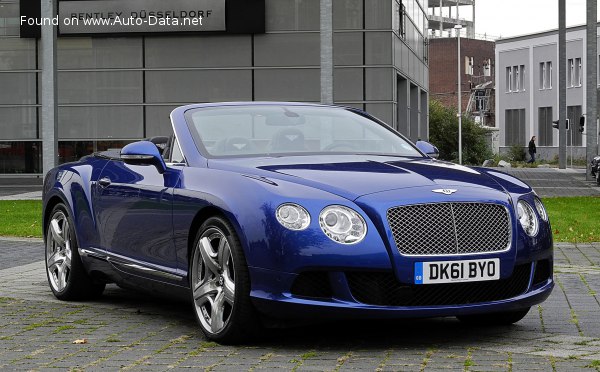 2011 Bentley Continental GTC II - Fotoğraf 1