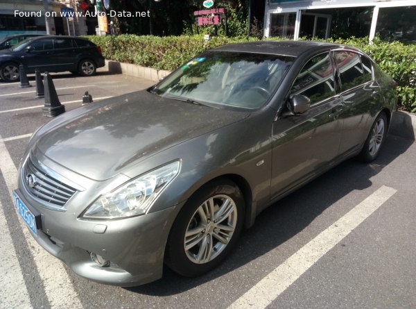 2012 Infiniti G25 Sedan (V36, facelift 2011) - Фото 1