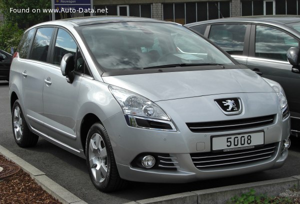 2009 Peugeot 5008 I (Phase I, 2009) - Fotografie 1