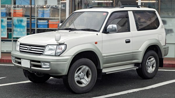 2000 Toyota Land Cruiser Prado (J90, facelift 2000) 3-door - Fotoğraf 1