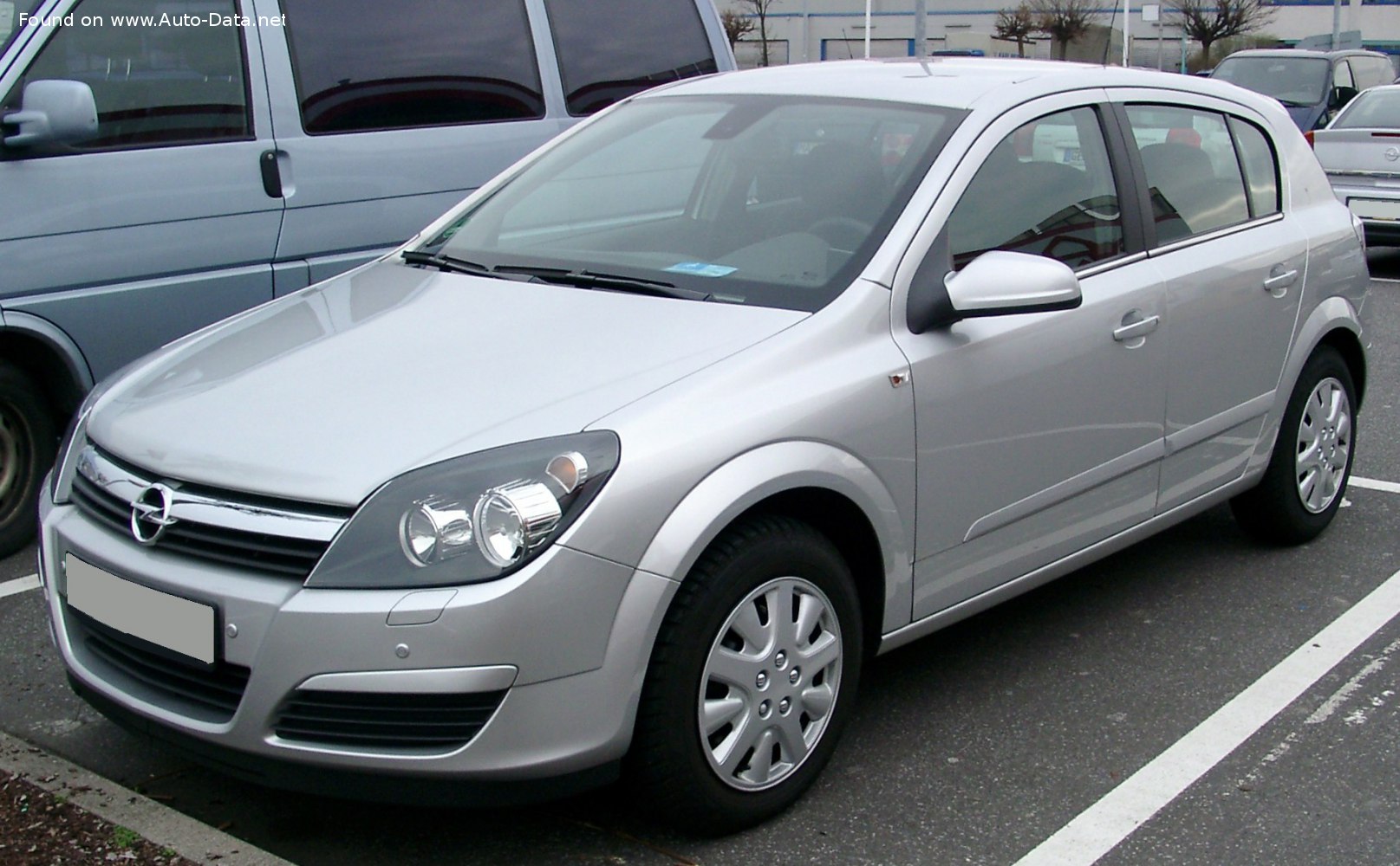 2005 Opel Astra H 1.8i (140 Hp) Automatic  Technical specs, data, fuel  consumption, Dimensions