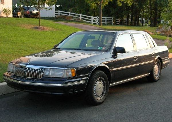 1988 Lincoln Continental VIII - Fotografie 1