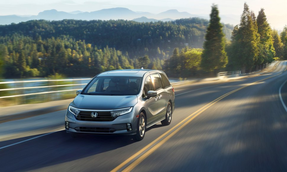 The 2021 Honda Odyssey gets updated for the US market