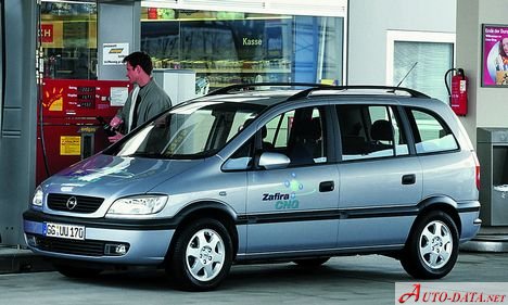 2001 Opel Zafira A (T3000) - Фото 1