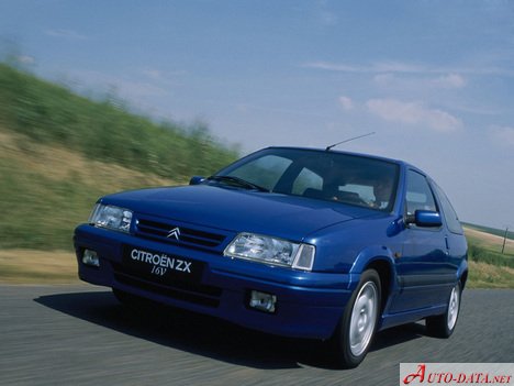 Citroen ZX (N2) 1.8 i 16V (110 Hp) - Technical Specs, Fuel consumption, Dimensions