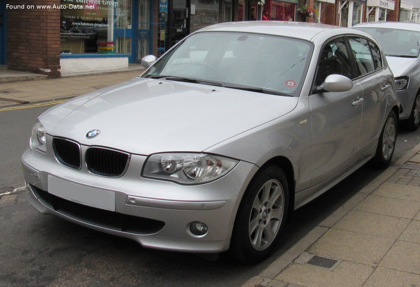 2004 BMW 1 Series Hatchback (E87) 118i (129 Hp)  Technical specs, data,  fuel consumption, Dimensions