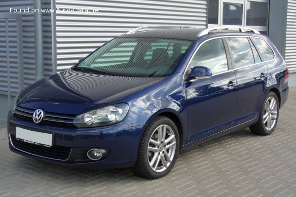 2010 Volkswagen Golf VI Variant - εικόνα 1