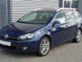 2010 Volkswagen Golf VI Variant - Tekniske data, Forbruk, Dimensjoner