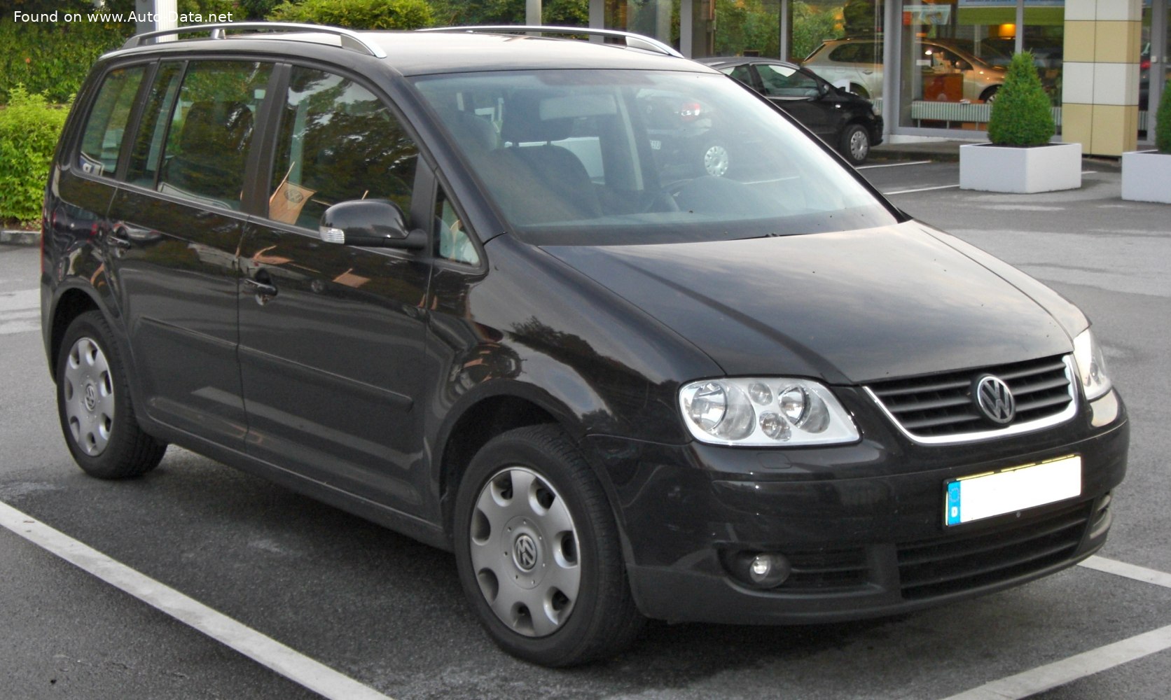 2006 Volkswagen Touran I 1.4 TSI (140 Hp)  Technical specs, data, fuel  consumption, Dimensions