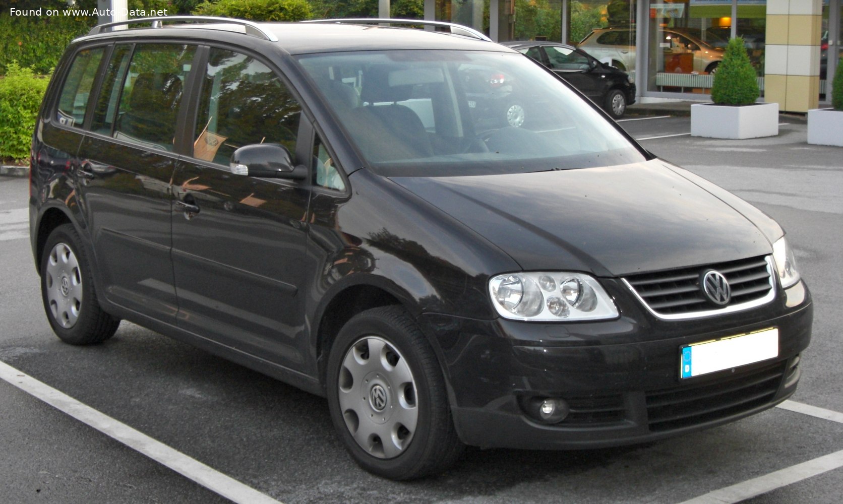 Dreigend vertrekken lade 2003 Volkswagen Touran I 1.9 TDI (100 Hp) | Technical specs, data, fuel  consumption, Dimensions