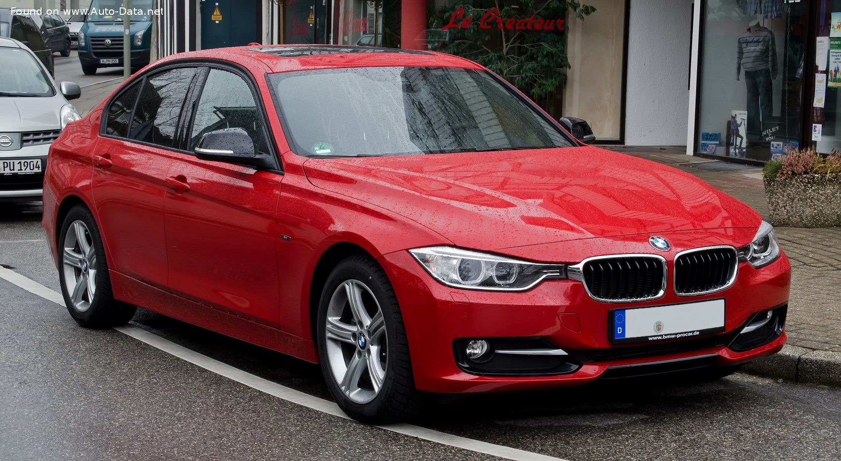 2011 BMW 3 Series Sedan (F30) 328i (245 Hp)  Technical specs, data, fuel  consumption, Dimensions